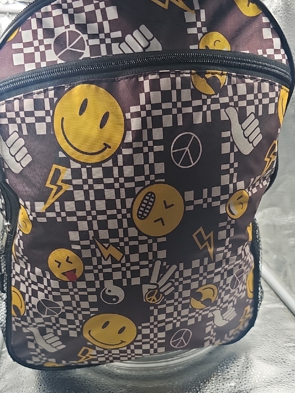 C1 Kids Black And Yellow Backpack.